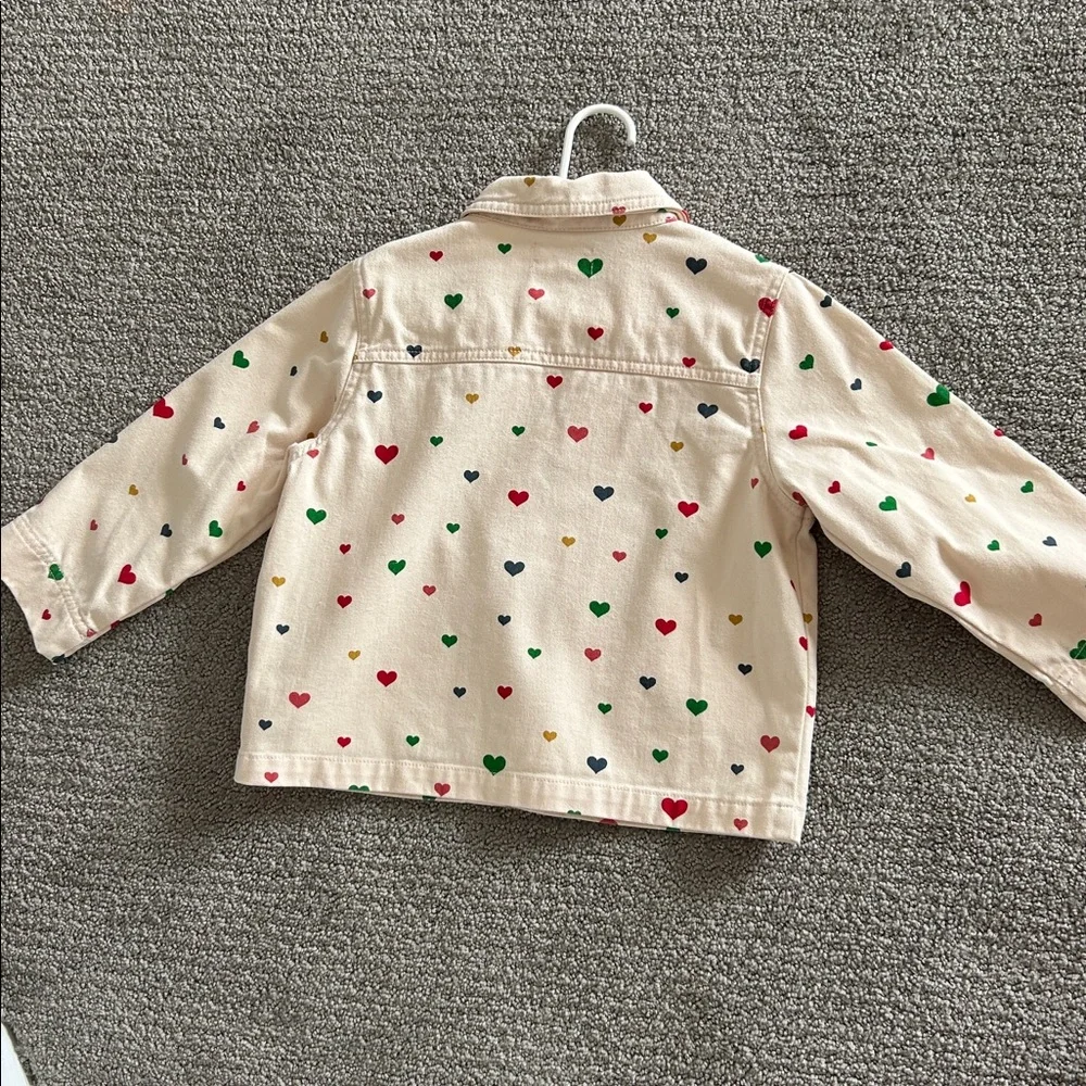 Kids Heart Print Jacket from Konges Sløjd - Picture 6 of 6